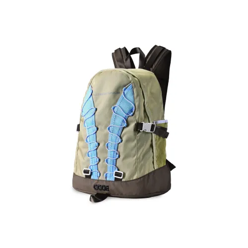 LiNing Polyester Student Backpack Regular Unisex Stone White Gray & Slate Brown