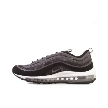 Nike Air Max 97 Anti-Slip Wear-Resistant Low-Top Casual Shoes Unisex Black Gray Color