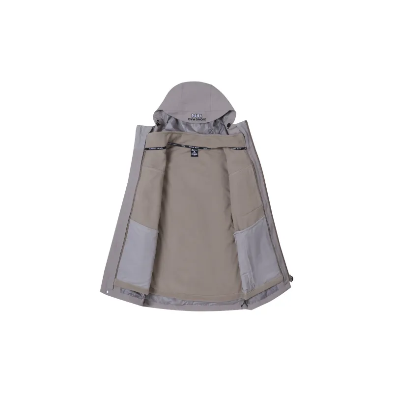 Panda Carefree Play Series Water Resistant Windproof Wear Resistant Warm Windbreaker Jacket Unisex-11