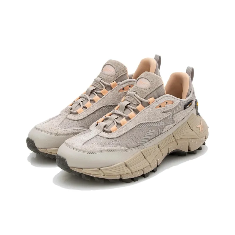Reebok ZIG KINETICA 2.5 EDGE Slip Resistant, Abrasion Resistant, Waterproof Low Top Running Shoes Unisex Gray-2