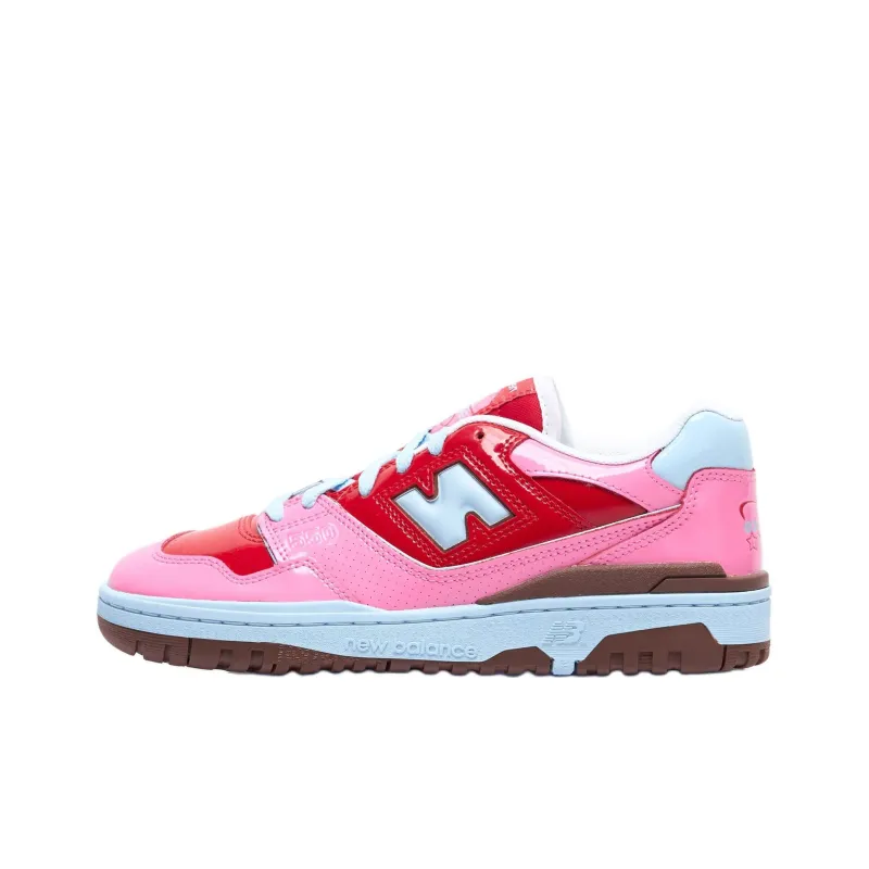 New Balance 550 Y2K Patent Leather Pack Red Pink-0