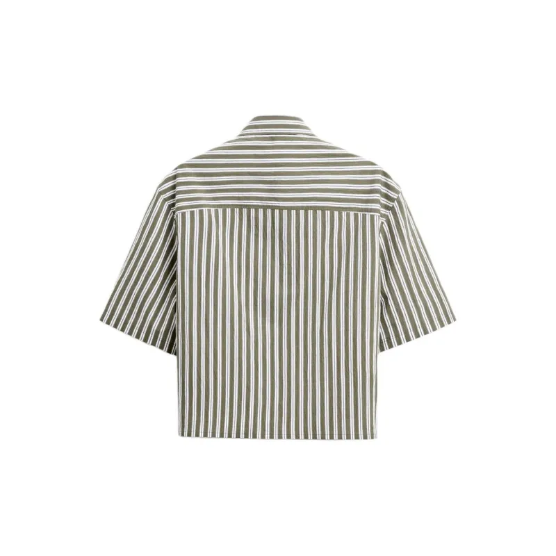 ZARA Shirts Men Khaki-1