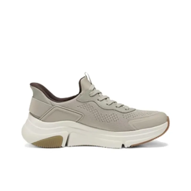 Skechers Bob's Anti Slip Wear Resistant Low Top Casual Shoes Men's Taupe-1