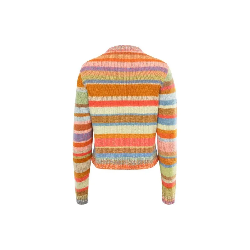The Elder Statesman Striped Cashmere Jumper-1