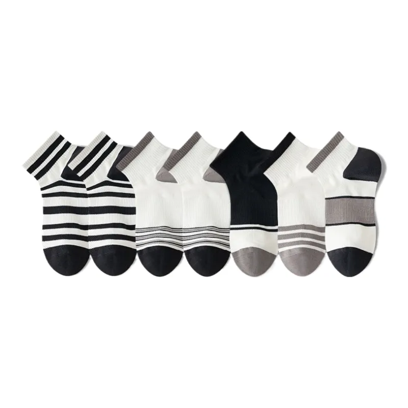 Lan Miao Ankle Socks Men's 7 Pack-0