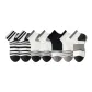 2 Black Stripes+2 Black Gray Pinstripe+1 Black+1 White+1 Gray Wide Stripe