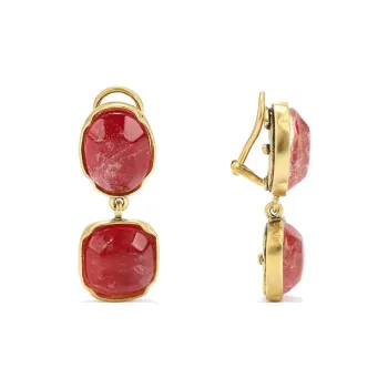 GOOSSENS Crystal Earrings Women's Pomegranate Syrup