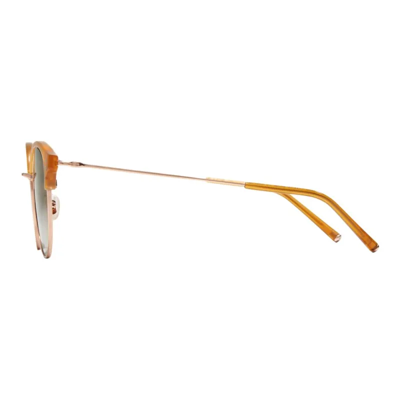 CARIN Plate Alloy Frame Oval Sunglasses Unisex-8