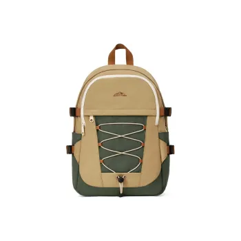 MR.ACE HOMME Nylon Backpack Large Size Unisex Mountain Green/Gray Bean Green/Light Pink/Misty Blue