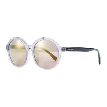 LACOSTE Plate Frame Round Sunglasses Unisex