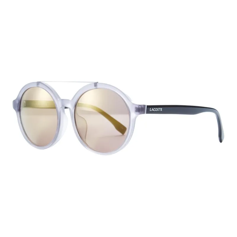 LACOSTE Plate Frame Round Sunglasses Unisex-0