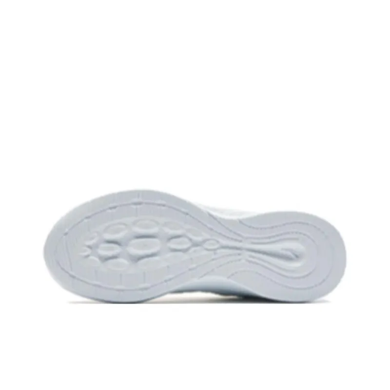 Anta Walk Cushioning, Slip Resistant, And Abrasion Resistant Low Top Casual Running Shoes Women's White Blue-4