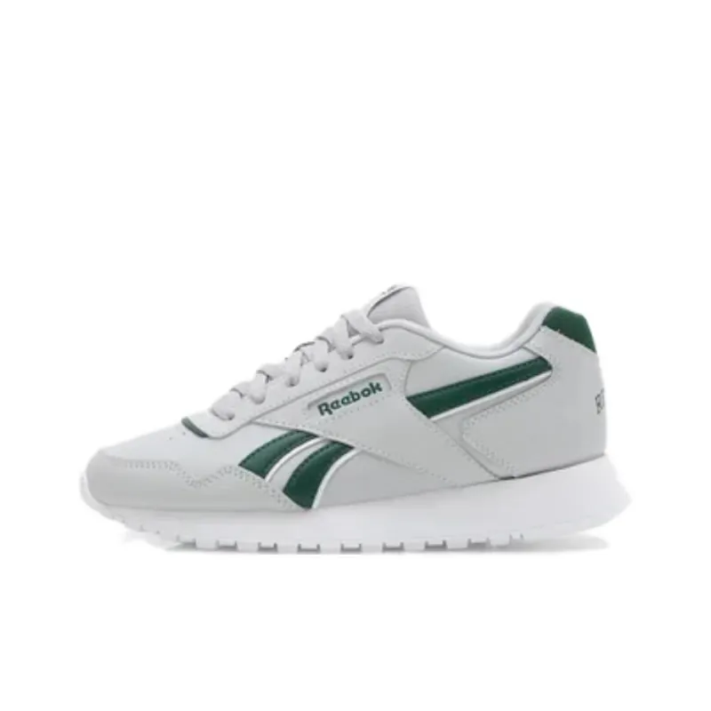 Reebok Anti Slip Wear Resistant Low Top Running Shoes Unisex Light Gray-0