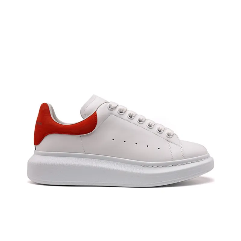 Alexander McQueen Oversized Sneaker 'White Red'-1