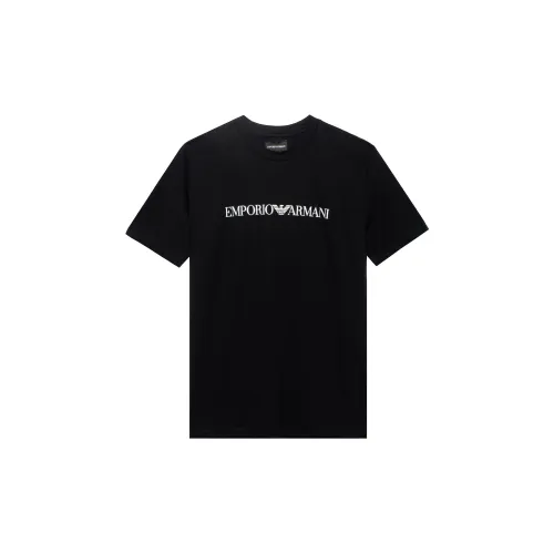 EMPORIO ARMANI T-Shirts Men Black