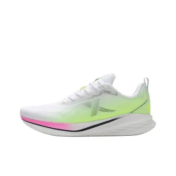 XTEP Speed 5.0LITE Anti-Slip Wear-Resistant Low-Top Training Running Shoes Men's White Green
