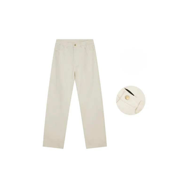 INNERSECT FW24 Jeans Unisex Ecru-1