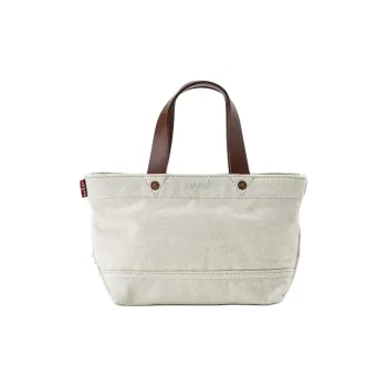 Levi's Cotton Shoulder Bag, Crossbody Bag, Handbag Regular Women's White