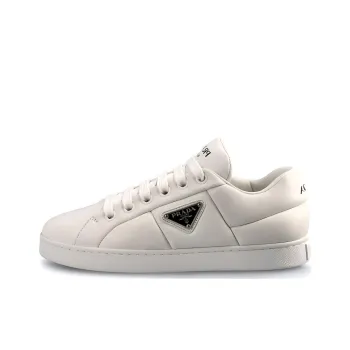 PRADA Padded Nappa Leather Sneakers 'White' Women's