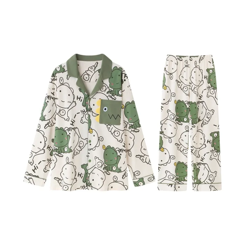 Qiao Ni Tong Pajama Set Men's Image Color-0