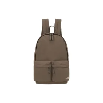 THE NORTH FACE Nylon Backpack Large Size Unisex Beige & Brown