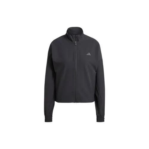 Adidas Gym Jackets Women's Black