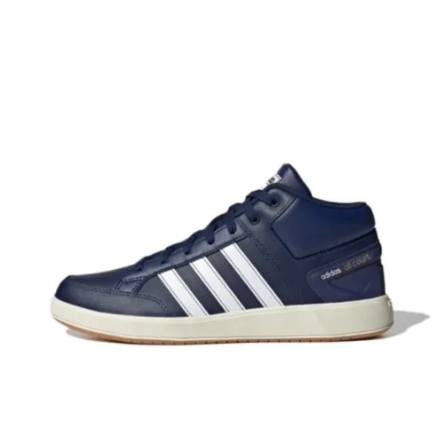 Adidas Cloudfoam All Court Skateboard Shoes Unisex Low-Top Blue/White