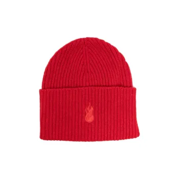 Vision Of Super Flame-embroidered Beanie