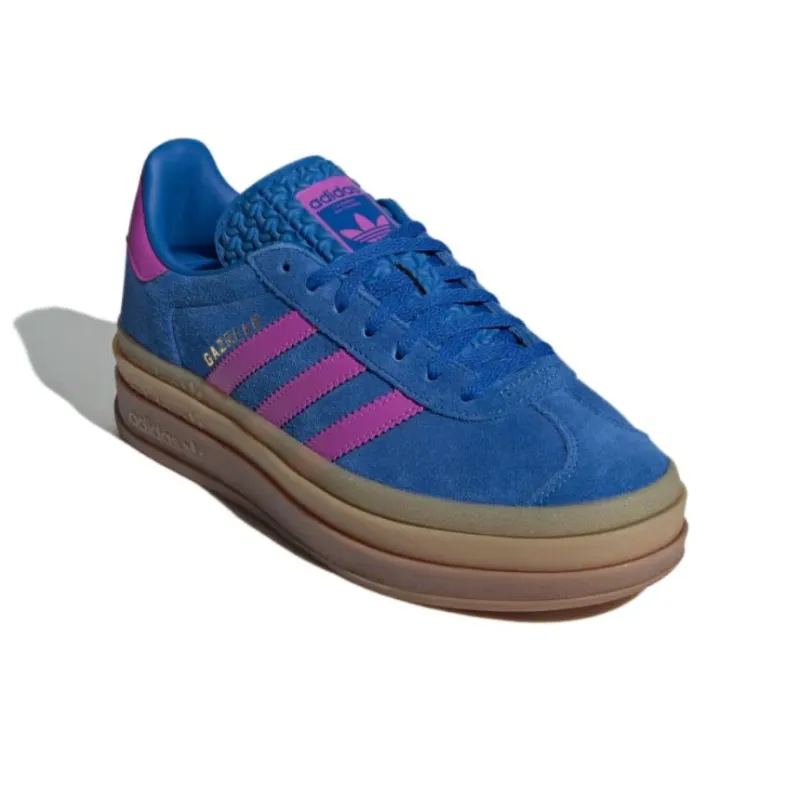 Adidas Gazelle Bold Bold Blue Lucid Pink Women's-2
