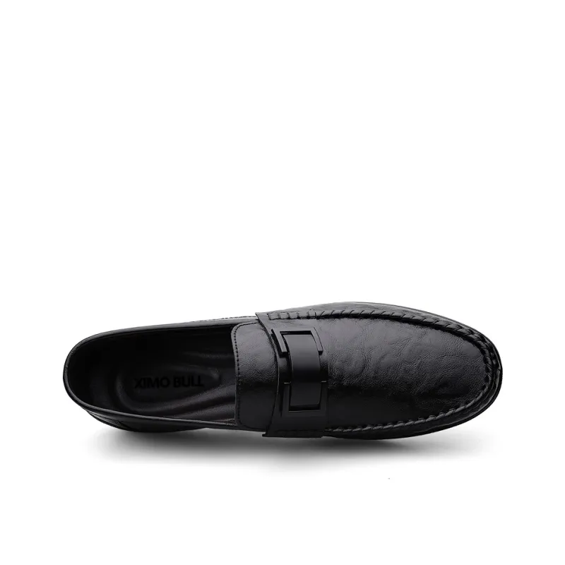 XIMO BULL Beanie Shoes Men's Black-3