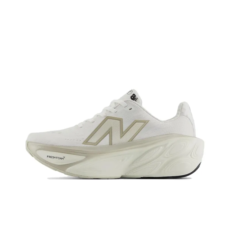 New Balance Fresh Foam X More V5 White Sea Salt Light Gold Metallic Women's-0