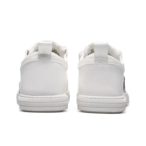 PARDASAUL Canvas Shoes Men Low Top White/Apricot-3
