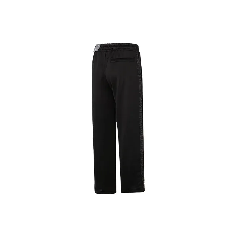 PUMA Knitted Sweatpants Men's Black-1