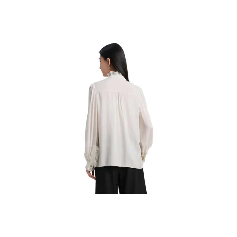 Blood Glitter Shirt Women's White-1