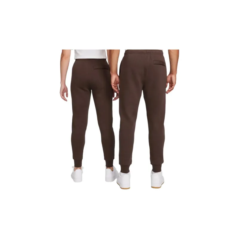 Nike Sportswear Club Fleece Knitted Sports Pants Unisex Khaki Brown-1