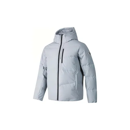 Skechers Sports Life Collection Down Jackets Men Trusty Gray