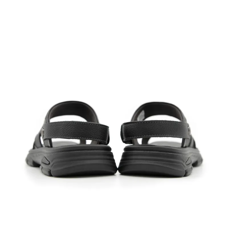 Satchi Beach Sandals Men's Black-4