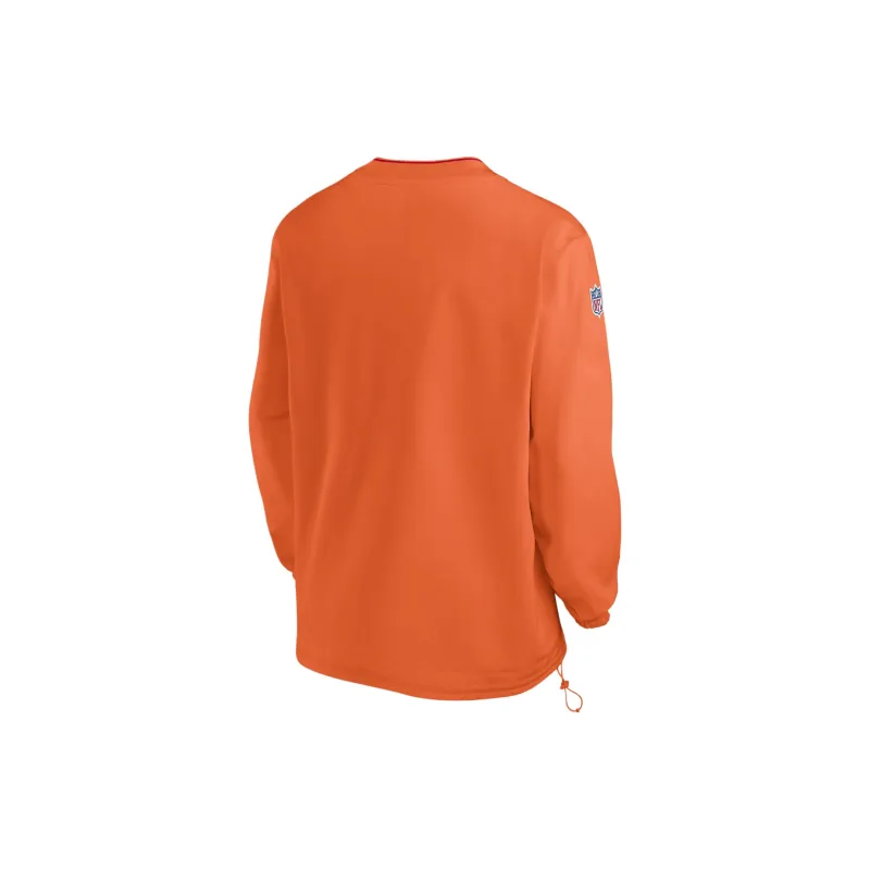 Nike Denver Broncos Logo Men's Nike Nfl Long Sleeve Windshirt-1
