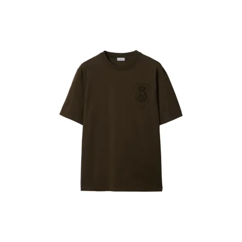 Burberry T-Shirts Men Brown