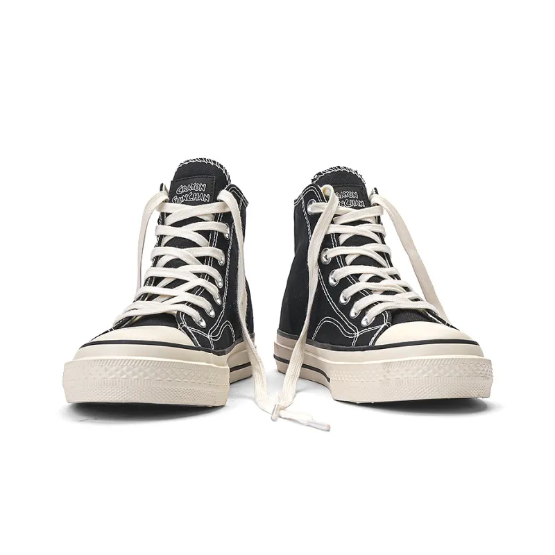 Crayon Shinchan High Top Canvas Shoes Unisex-12