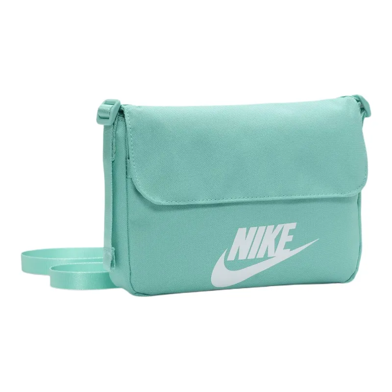Nike Sportswear Polyester Messenger Bag, Shoulder Bag, Crossbody Bag Women's Frost Green & White-1