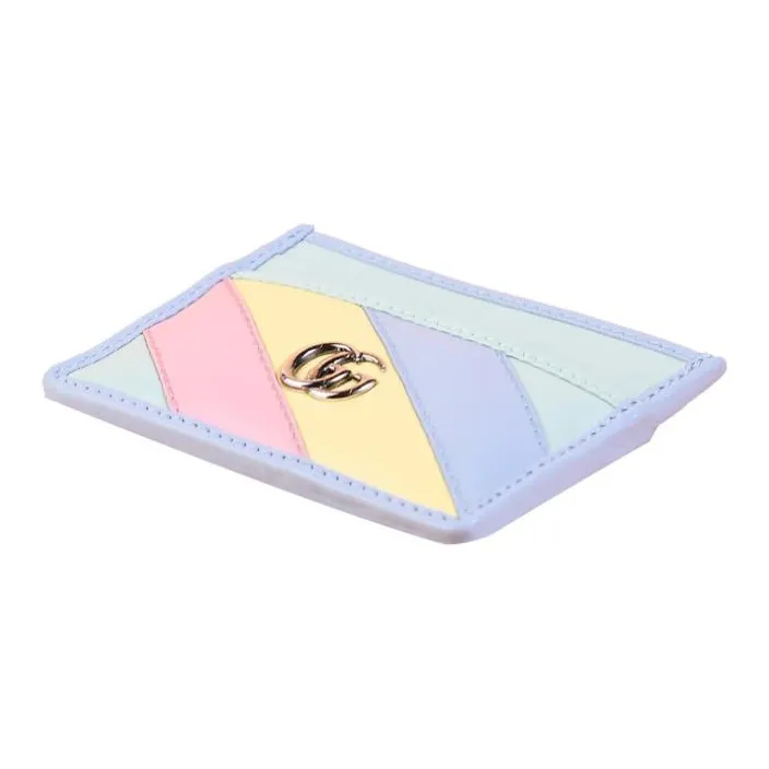 GUCCI GG Marmont Quilted Leather Card Holder Women's Multicolor-2