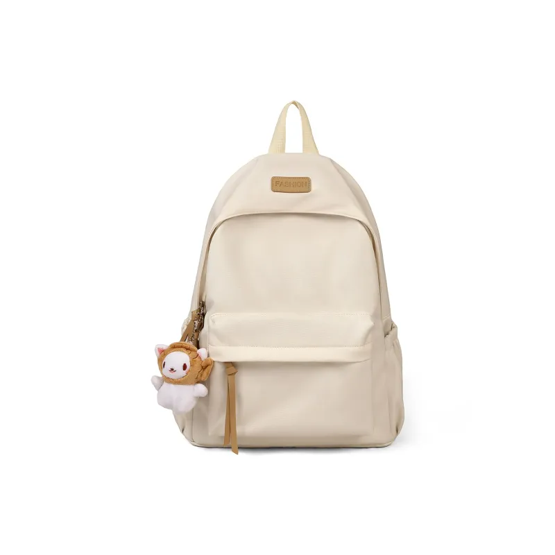 PT'SON Fabric Backpack Regular Unisex Multicolor-5