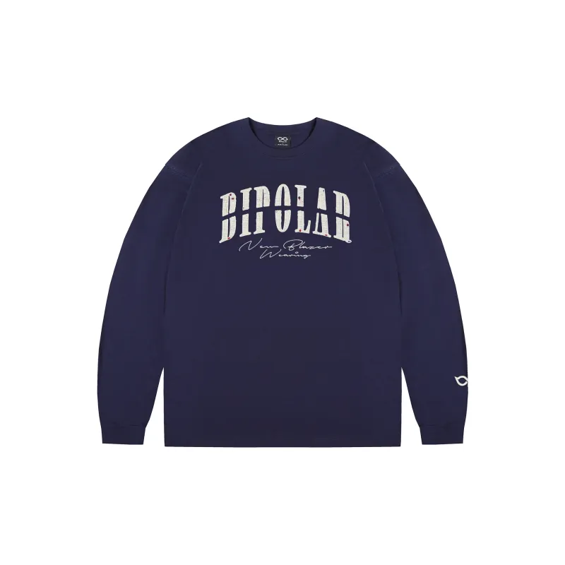 BIPOLAR Crew Neck Sweatshirt Heavyweight Long Sleeved Unisex-14