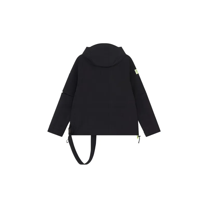 New Balance Combination Jacket Puffer Jacket Men's Black-1