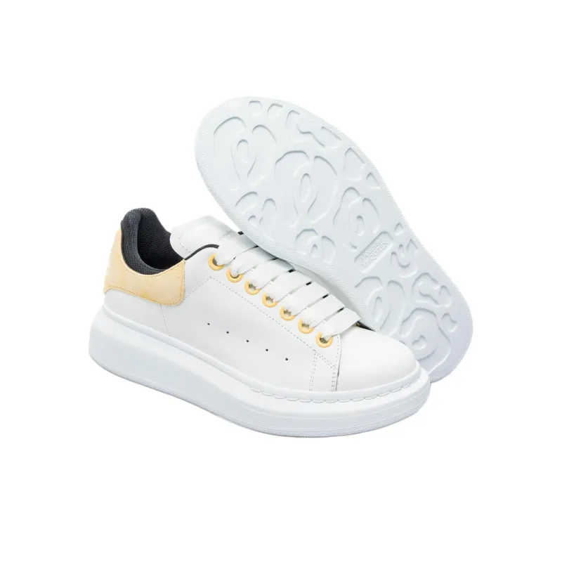 Alexander McQueen Oversized White Yellow Black Women's-4