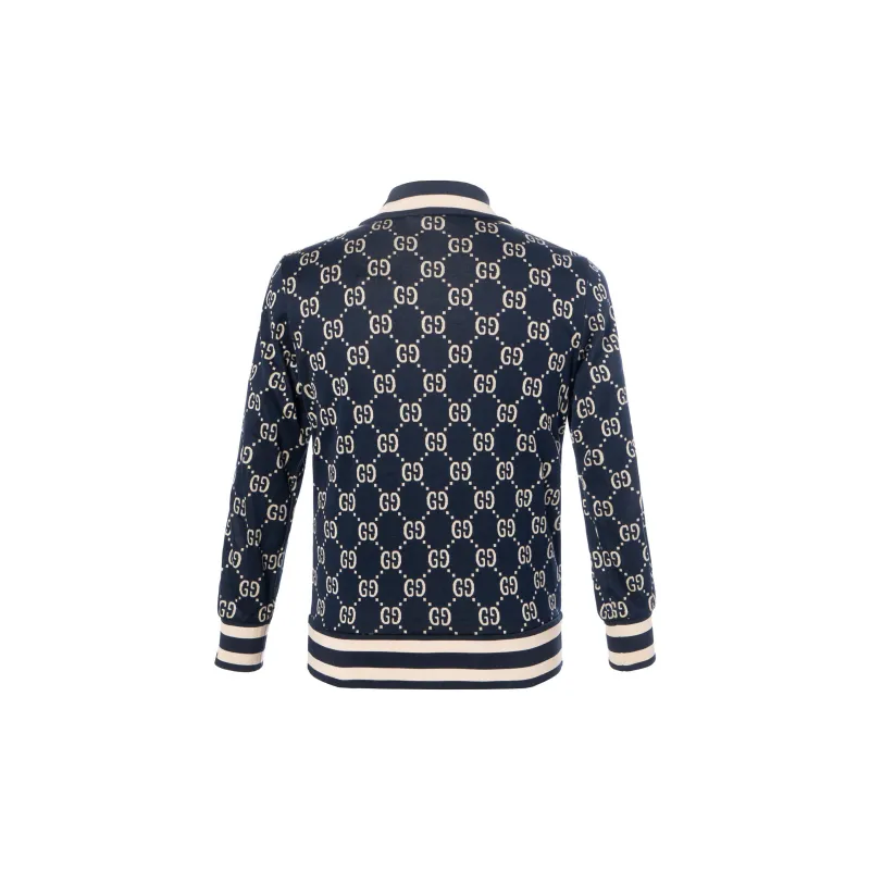 GUCCI Gg Jacquard Cotton Jacket-1