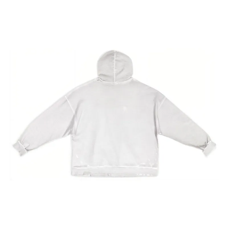 Balenciaga Graphic Printed Long Sleeved Hoodie-1