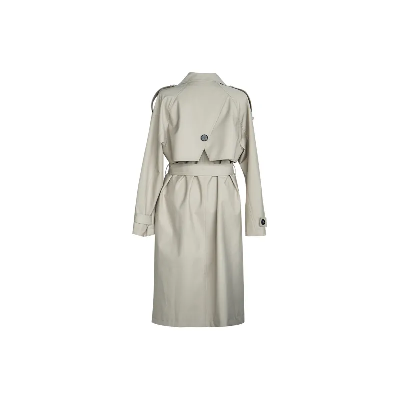 ROEYSHOUSE Trench Coat Women's Honey Brown-3