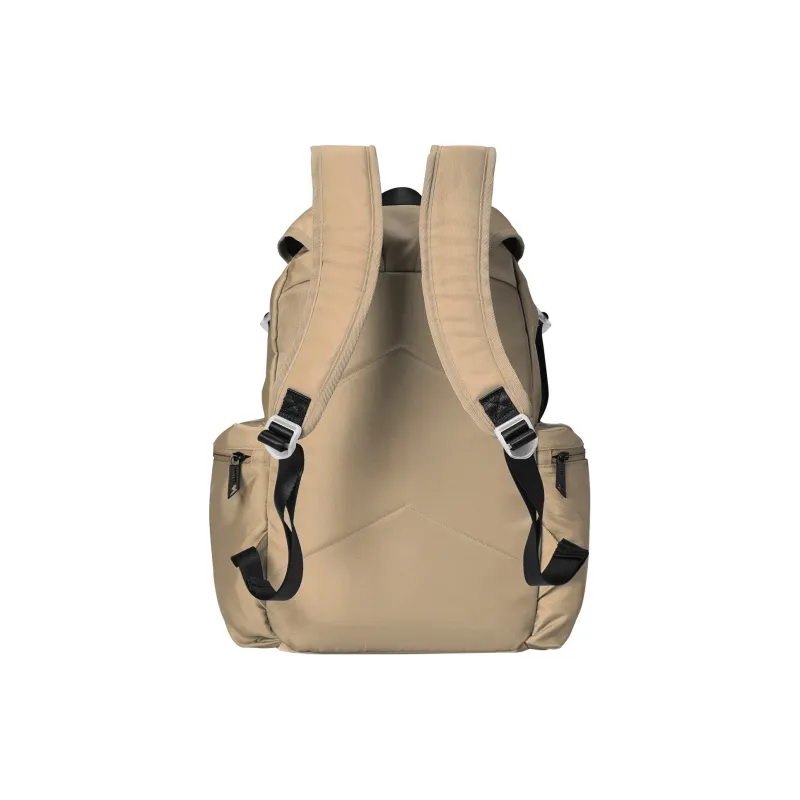 TURN UP Polyester Backpack Unisex Desert Yellow-2
